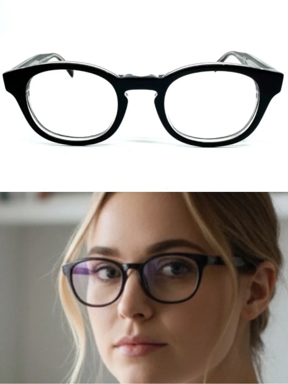 NIP: 👓 🆕 Stylish Black Readers/Blue light glasses- +2.00